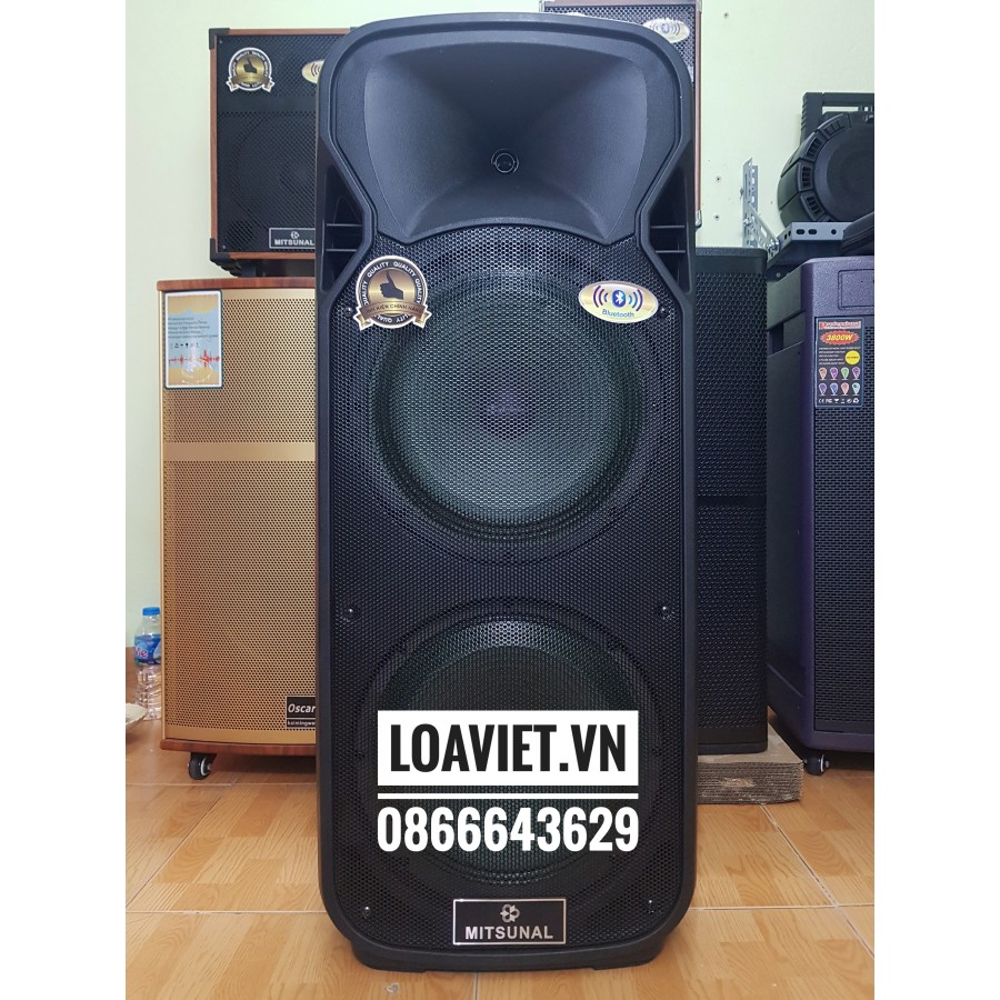 Loa kéo di dộng Mitsunal M66 - 2 Bass 30